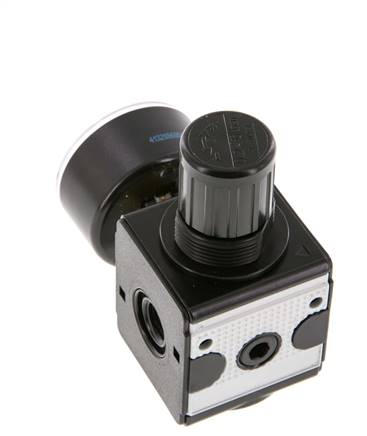 Präzisionsdruckregler G1/4'' 2100l/min 0.2-6.0bar/3-87psi Zinkdruckguss Multifix 1