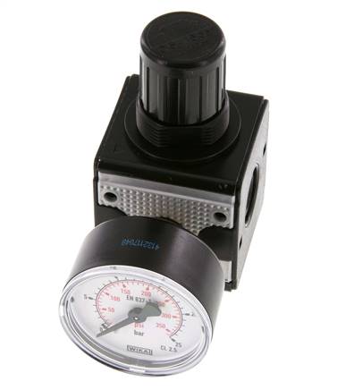 Präzisionsdruckregler G1/4'' 2100l/min 0.5-16.0bar/7-232psi Zinkdruckguss Multifix 1
