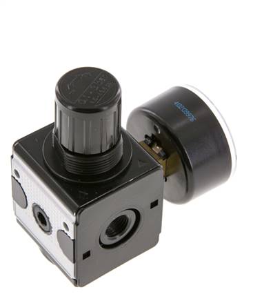 Präzisionsdruckregler G1/4'' 2100l/min 0.1-3.0bar/1-44psi Zinkdruckguss Multifix 1