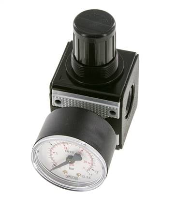 Druckregler G3/8'' 2100l/min 0,1-1,0bar/1-14psi Multifix 1