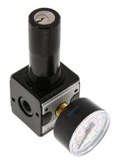 Druckregler G1/4'' 2100l/min 0.2-6.0bar/3-87psi Zink-Druckgusszylinder Verriegelung Multifix 1