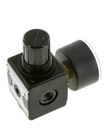 Druckregler G1/4'' 2100l/min 0.1-1.0bar/1-14psi Zinkdruckguss Multifix 1