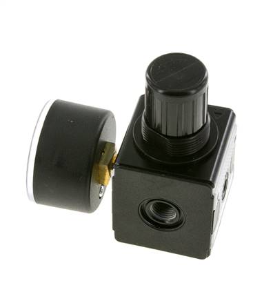 Druckregler G1/4'' 2100l/min 0.1-1.0bar/1-14psi Zinkdruckguss Multifix 1