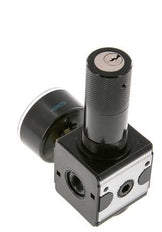 Druckregler G1/4'' 2100l/min 0.5-16.0bar/7-232psi Zink-Druckgusszylinder Verriegelung Multifix 1