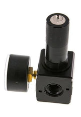 Druckregler G3/8'' 2100l/min 0,5-10,0bar/7-145psi Zylinderschloss Multifix 1