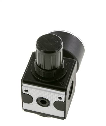 Druckregler G1/4'' 2100l/min 0.1-1.0bar/1-14psi Zinkdruckguss Multifix 1