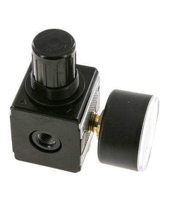 Druckregler G1/4'' 2100l/min 0.1-1.0bar/1-14psi Zinkdruckguss Multifix 1