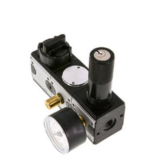 Druckregler G1/4'' 2100l/min 0.5-10.0bar/7-145psi Zinkdruckguss Sicherheit Multifix 1