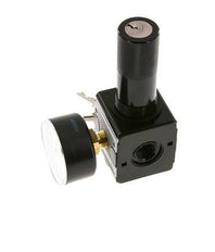 Druckregler G3/8'' 2100l/min 0,1-3,0bar/1-44psi Zylinderschloss Multifix 1