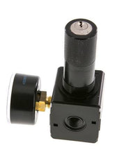 Druckregler G1/4'' 2100l/min 0.1-3.0bar/1-44psi Zink-Druckgusszylinder Verriegelung Multifix 1