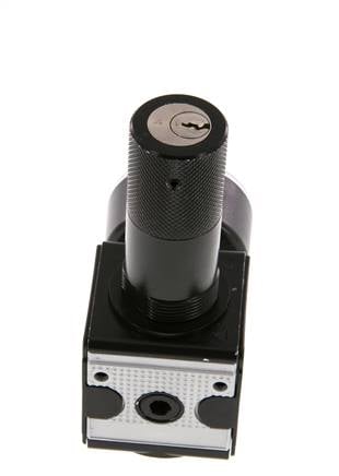 Druckregler G1/4'' 2100l/min 0.2-6.0bar/3-87psi Zink-Druckgusszylinder Verriegelung Multifix 1