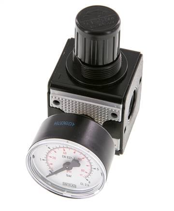 Druckregler G1/4'' 2100l/min 0.1-3.0bar/1-44psi Zinkdruckguss Multifix 1