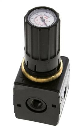 Druckregler für Sammelstückmontage G1/4'' 2250l/min 0.1-3.0bar/1-44psi Zinkdruckguss Multifix 1