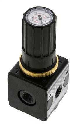 Druckregler für Sammelstückmontage G1/4'' 2250l/min 0.5-10.0bar/7-145psi Zinkdruckguss Multifix 1