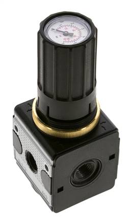 Druckregler für Sammelstückmontage G1/4'' 2250l/min 0.1-3.0bar/1-44psi Zinkdruckguss Multifix 1