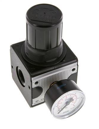 Präzisionsdruckregler G1/2'' 8700l/min 0.1-3.0bar/1-44psi Zinkdruckguss Multifix 2