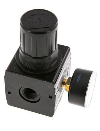 Präzisionsdruckregler G1/2'' 8700l/min 0.2-6.0bar/3-87psi Zinkdruckguss Multifix 2