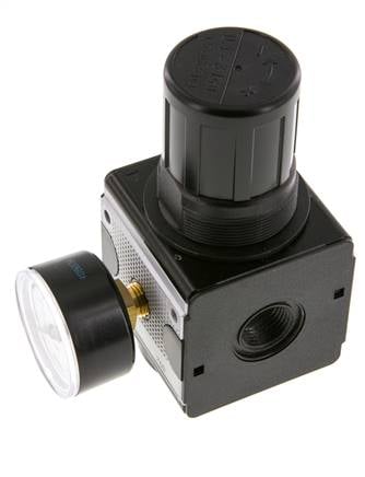 Präzisionsdruckregler G1/2'' 8700l/min 0.1-3.0bar/1-44psi Zinkdruckguss Multifix 2