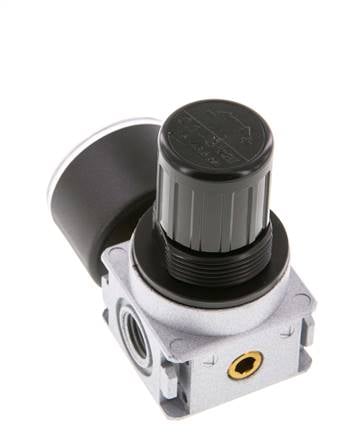 Druckregler G1/4'' 1450l/min 0.1-3.0bar/1-44psi Zinkdruckguss 40 mm Manometer Multifix 0