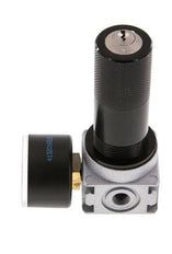 Druckregler G1/8'' 1450l/min 0,5-10,0bar/7-145psi 40 mm Manometer Zylinderschloss Multifix 0