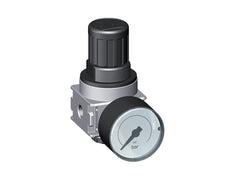 Druckregler G1/4'' 1450l/min 0.5-10.0bar/7-145psi Zink-Druckgusszylinder Schloss E-11 Multifix 0