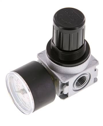 Druckregler G1/4'' 1450l/min 0,2-6,0bar/3-87psi 40 mm Manometer Multifix 0