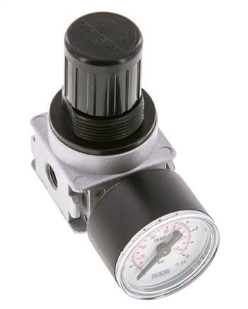 Druckregler G1/8'' 1450l/min 0,2-6,0bar/3-87psi 40 mm Manometer Multifix 0