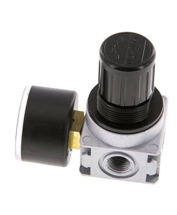 Druckregler G1/4'' 1450l/min 0,2-6,0bar/3-87psi 40 mm Manometer Multifix 0