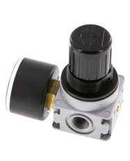 Druckregler G1/4'' 1450l/min 0.5-10.0bar/7-145psi Zinkdruckguss 40 mm Manometer Multifix 0