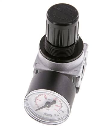 Druckregler G1/8'' 1450l/min 0,5-10,0bar/7-145psi 40 mm Manometer Multifix 0