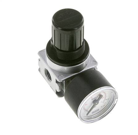 Druckregler G1/4'' 1450l/min 0,1-1,0bar/1-14psi 40 mm Manometer Multifix 0