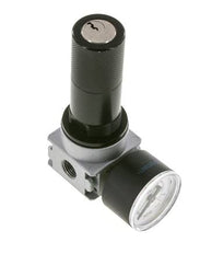 Druckregler G1/4'' 1450l/min 0.5-10.0bar/7-145psi Zink-Druckgusszylinder Schloss E-11 Multifix 0