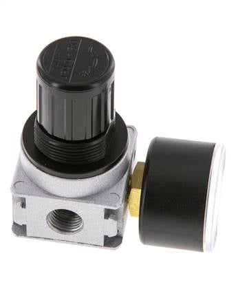 Druckregler G1/4'' 1450l/min 0,2-6,0bar/3-87psi 40 mm Manometer Multifix 0