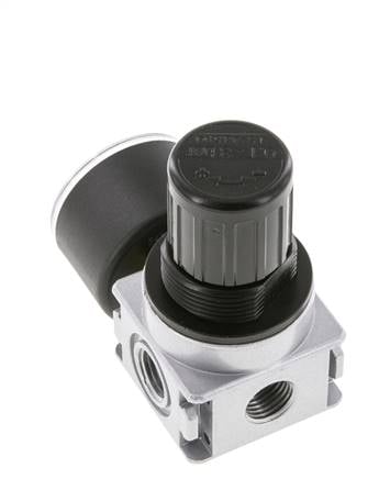 Druckregler für Sammelstückmontage G1/4'' 1450l/min 0.1-3.0bar/1-44psi Zinkdruckguss 40 mm Manometer Multifix 0