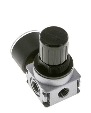 Druckregler für Sammelstückmontage G1/4'' 1450l/min 0.2-6.0bar/3-87psi Zinkdruckguss 40 mm Manometer Multifix 0