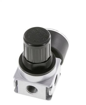 Druckregler für Sammelstückmontage G1/4'' 1450l/min 0.1-3.0bar/1-44psi Zinkdruckguss 40 mm Manometer Multifix 0