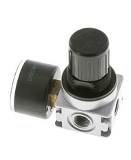 Druckregler für Sammelstückmontage G1/4'' 1450l/min 0.5-10.0bar/7-145psi Zinkdruckguss 40 mm Manometer Multifix 0