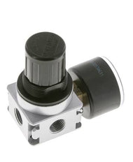Druckregler für Sammelstückmontage G1/4'' 1450l/min 0.5-10.0bar/7-145psi Zinkdruckguss 40 mm Manometer Multifix 0