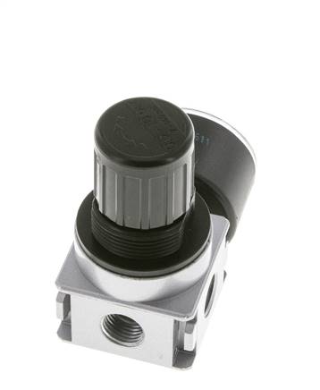 Druckregler für Sammelstückmontage G1/4'' 1450l/min 0.5-10.0bar/7-145psi Zinkdruckguss 40 mm Manometer Multifix 0