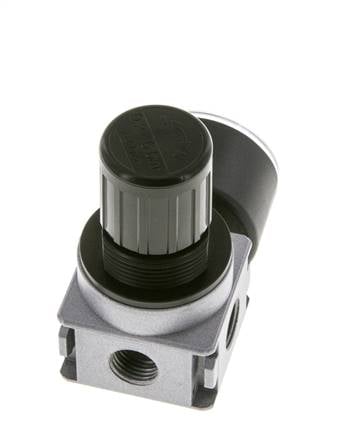 Druckregler für Sammelstückmontage G1/4'' 1450l/min 0.2-6.0bar/3-87psi Zinkdruckguss 40 mm Manometer Multifix 0
