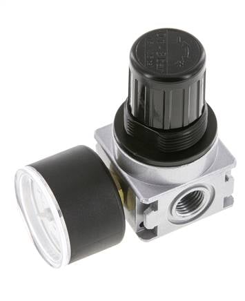 Druckregler für Sammelstückmontage G1/4'' 1450l/min 0.1-3.0bar/1-44psi Zinkdruckguss 40 mm Manometer Multifix 0