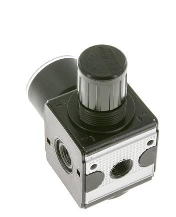 Druckregler für Sammelstückmontage G1/4'' 2250l/min 0.5-16.0bar/7-232psi Zink-Druckguss 40 mm Manometer Multifix 1