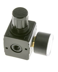 Druckregler für Sammelstückmontage G1/4'' 2250l/min 0.5-16.0bar/7-232psi Zink-Druckguss 40 mm Manometer Multifix 1