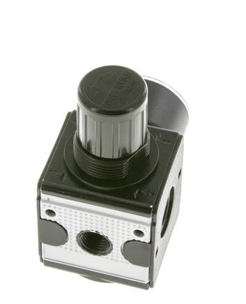 Druckregler für Sammelstückmontage G1/4'' 2250l/min 0.5-16.0bar/7-232psi Zink-Druckguss 40 mm Manometer Multifix 1