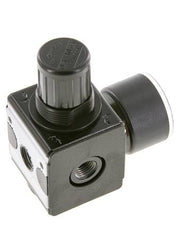 Druckregler für Sammelstückmontage G1/4'' 2250l/min 0.5-10.0bar/7-145psi Zinkdruckguss 40 mm Manometer Multifix 1