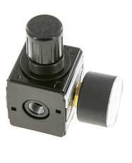 Druckregler für Sammelstückmontage G1/4'' 2250l/min 0.1-3.0bar/1-44psi Zinkdruckguss 40 mm Manometer Multifix 1