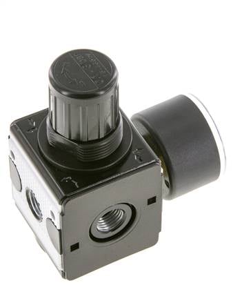 Druckregler für Sammelstückmontage G1/4'' 2250l/min 0.1-3.0bar/1-44psi Zinkdruckguss 40 mm Manometer Multifix 1