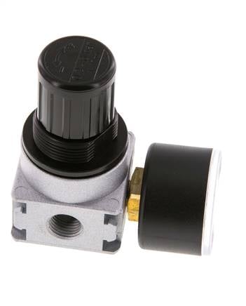 Druckregler G1/4'' 600l/min 0,2-6,0bar/3-87psi 40 mm Manometer Multifix 0