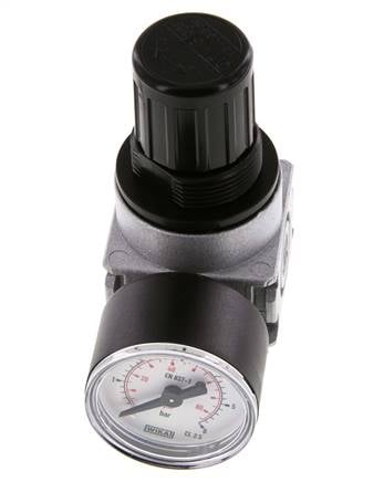 Druckregler G1/8'' 600l/min 0,1-3,0bar/1-44psi 40 mm Manometer Multifix 0