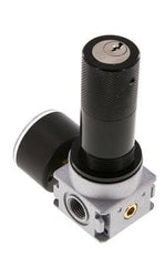 Druckregler G1/4'' 600l/min 0,1-3,0bar/1-44psi 40 mm Manometer Zylinderschloss Multifix 0